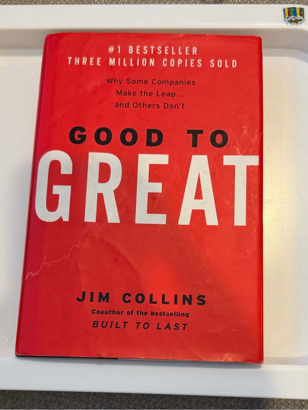 Used. Good To Great:Why Some Companies Make The Leap and Others Don't. Hardcover